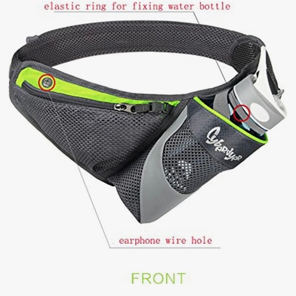 Cyberdyer Waist Hydration Fanny Pack Belt Bag - Picture 2 of 10